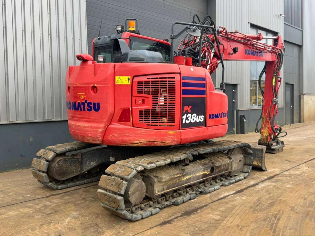 Komatsu PC138US - Tripple boom + blade Foto 5