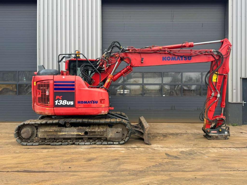 Komatsu PC138US - Tripple boom + blade Foto 6