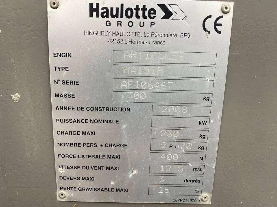 Haulotte HA 15 IP Foto 4