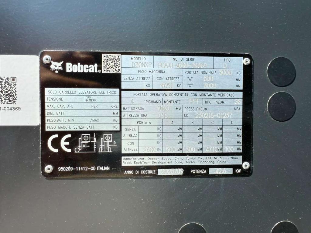Bobcat D30NXP (NUOVO) Foto 10