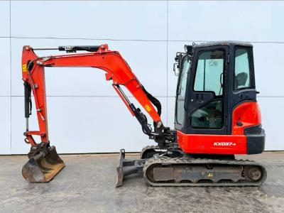 Kubota KX037-4 - Hammer Lines / Quick Coupler in vendita da Boss Machinery
