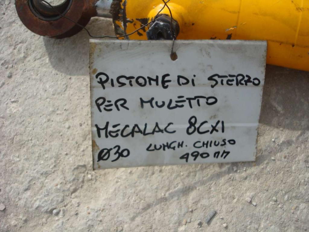 Pistone di sterzo per per Muletto Mecalac 8CXI Foto 3