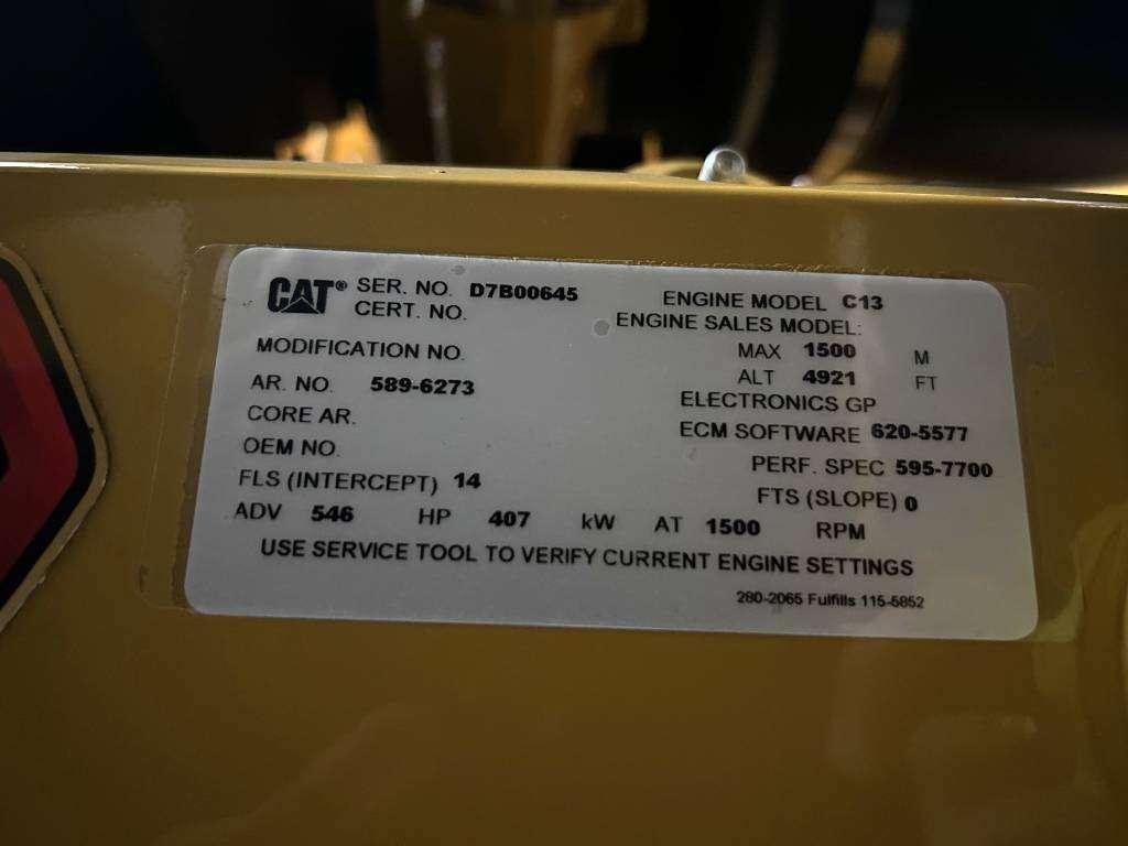 Caterpillar DE450GC - 450 kVA Stand-by Generator - DPX-18219 Foto 15