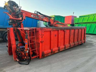 CONTAINER SCARRABILE USATO A CIELO APERTO CON GRU in vendita da Aurora Srl