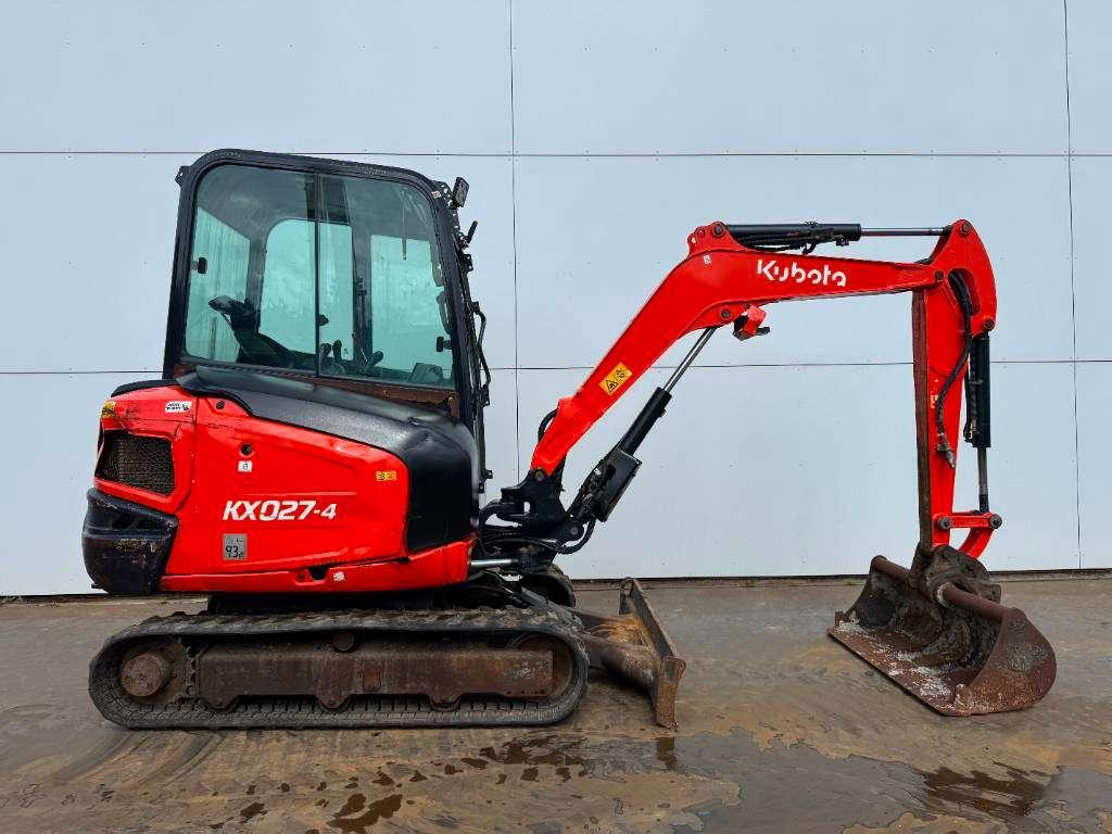 Kubota KX027-4 - Hammer Lines / Quick Coupler Foto 6