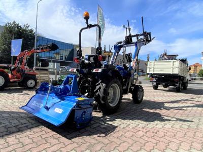 Solis S26 con FRESA SOLIS ORIGINALE CM 120 e FORCA PALLET Kg 500 in vendita da Giordano Srl