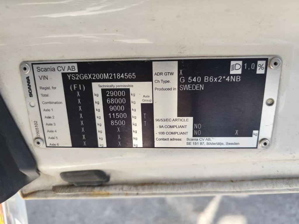 Scania G540 Foto 4