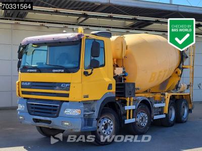 Daf CF85.360 CF 8X4 9m3 Mixer Steelsuspension Big-Axle Manual Euro 4 in vendita da BAS World B.V.