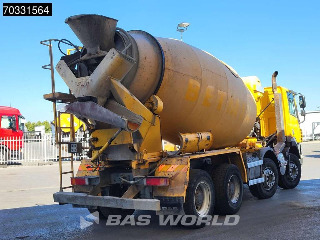 Daf CF85.360 CF 8X4 9m3 Mixer Steelsuspension Big-Axle Manual Euro 4 Foto 7
