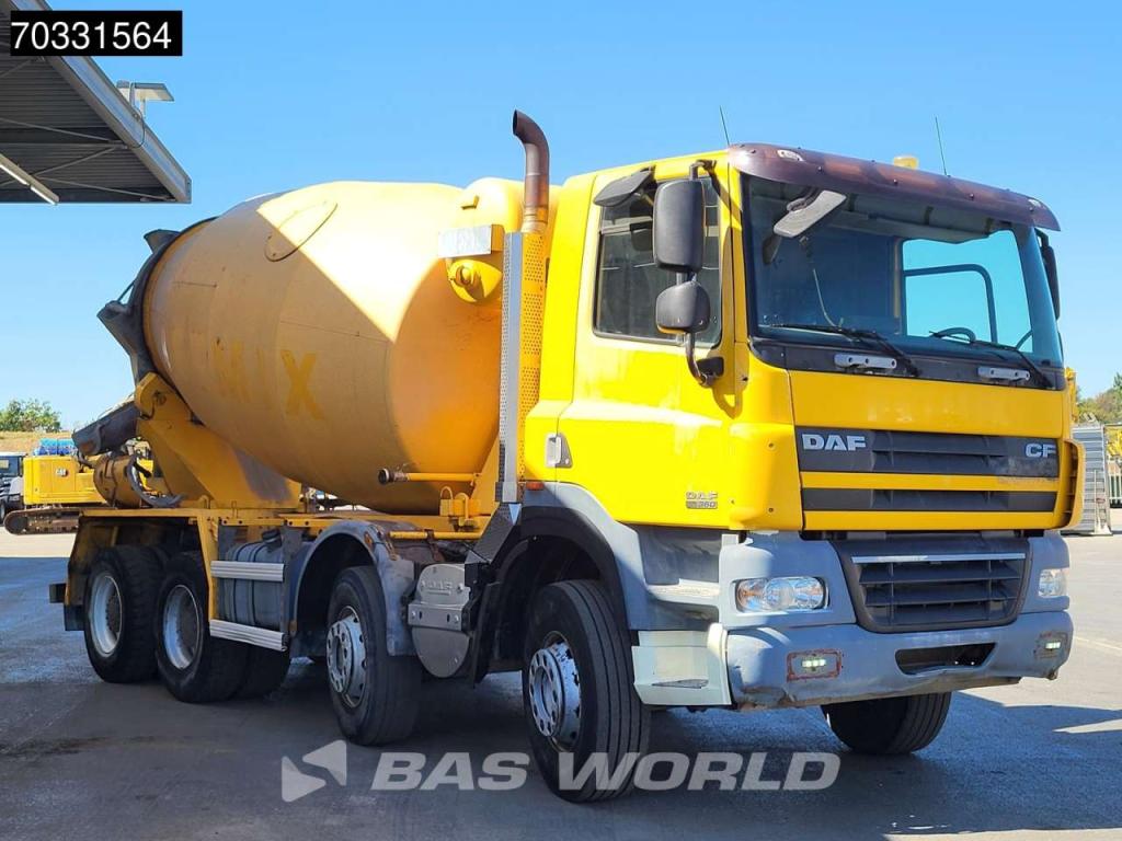 Daf CF85.360 CF 8X4 9m3 Mixer Steelsuspension Big-Axle Manual Euro 4 Foto 8