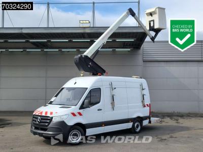 Mercedes-Benz Sprinter 314 CDI Hoogwerker 11m Werkhoogte Trekhaak Airco Cruise Camera Euro6 Arbeitsbuhne Hubarbei in vendita da BAS World B.V.